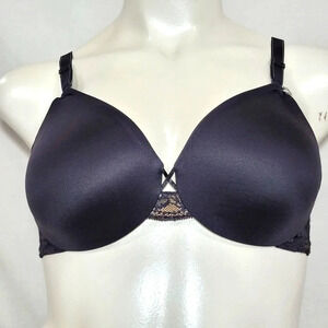 36D Maidenform Comfort Devotion Full Fit 2 Ply UW‎ Bra Black